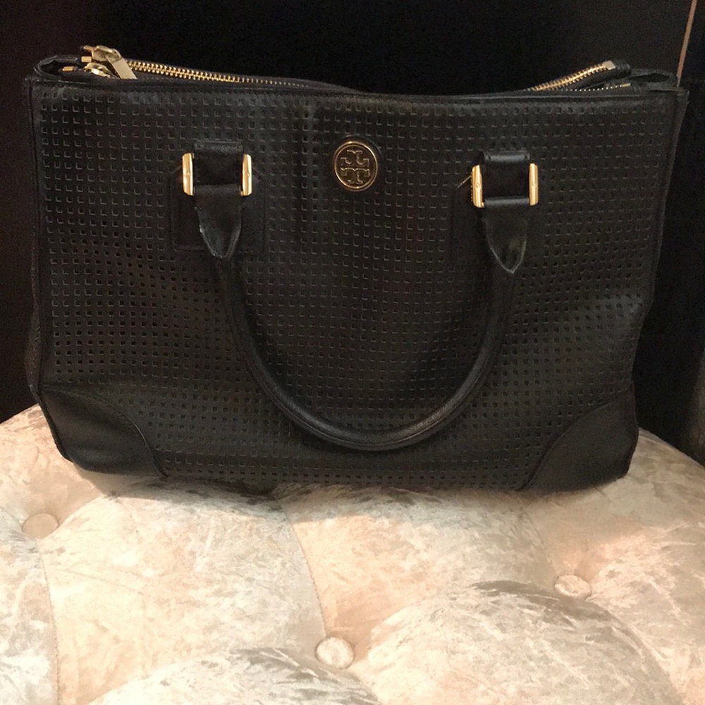Tory Burch Black Tote Bag